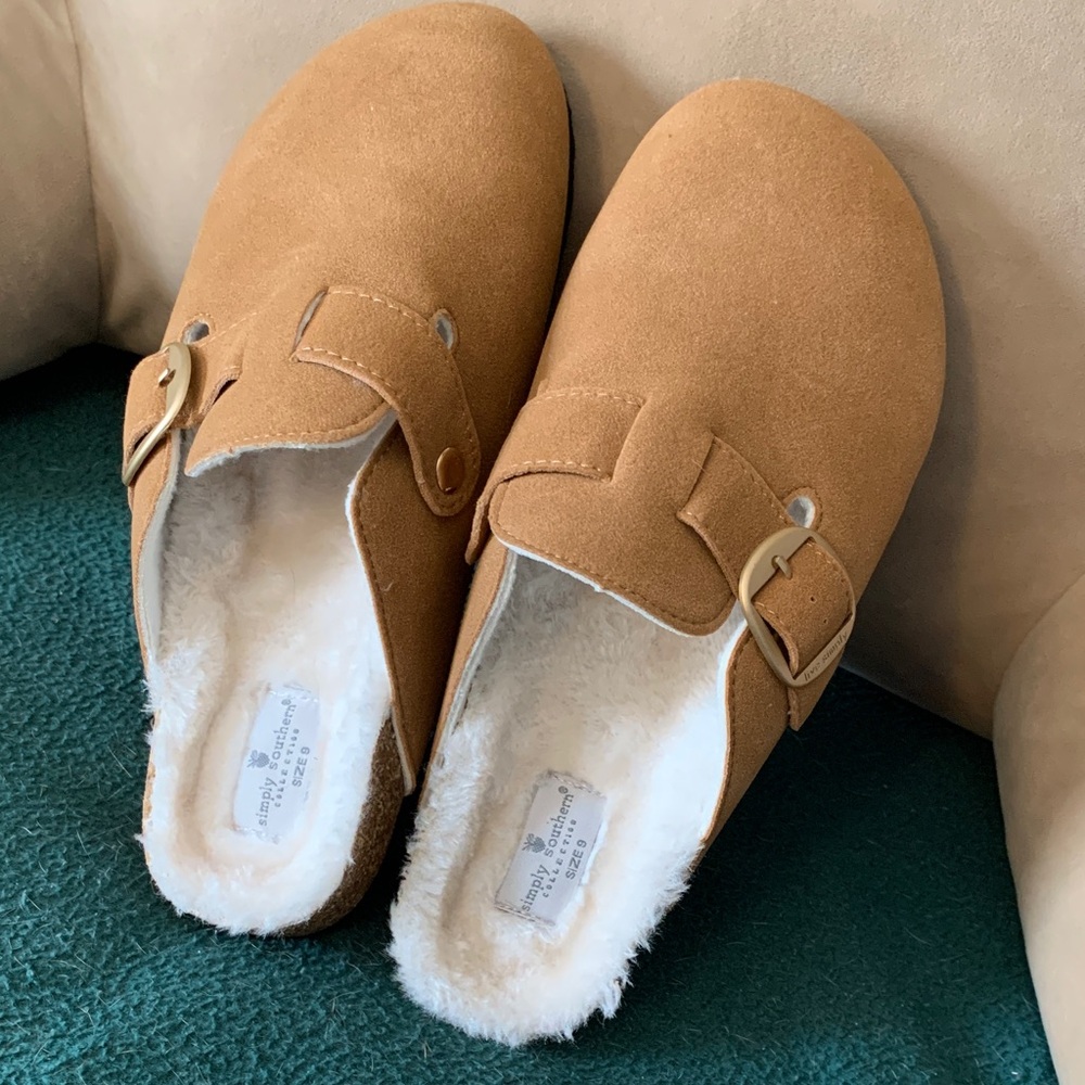 Simply Southern Tan Mules